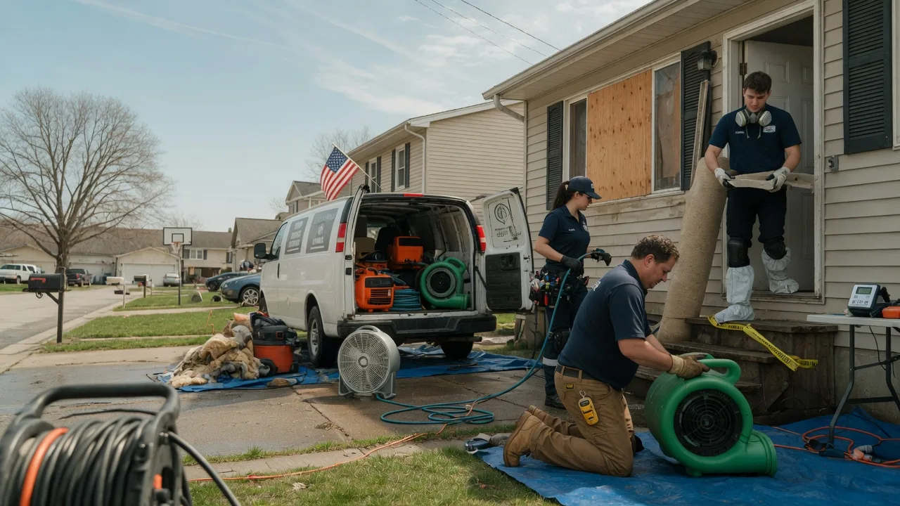 Water Damage Restoration in Novice, TX near me